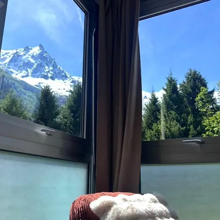With Views Of Mont Blanc In Apartman